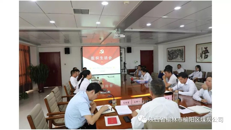 榆陽區(qū)煤炭公司黨支部召開組織生活會開展黨員學(xué)習(xí)和批評與自我批評活動